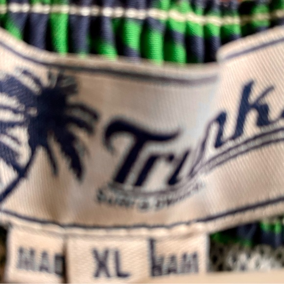 Boys’ XL Trunks Surf & Swim Co. lined Velcro closure + pocket, 2 side pockets - Picture 6 of 6